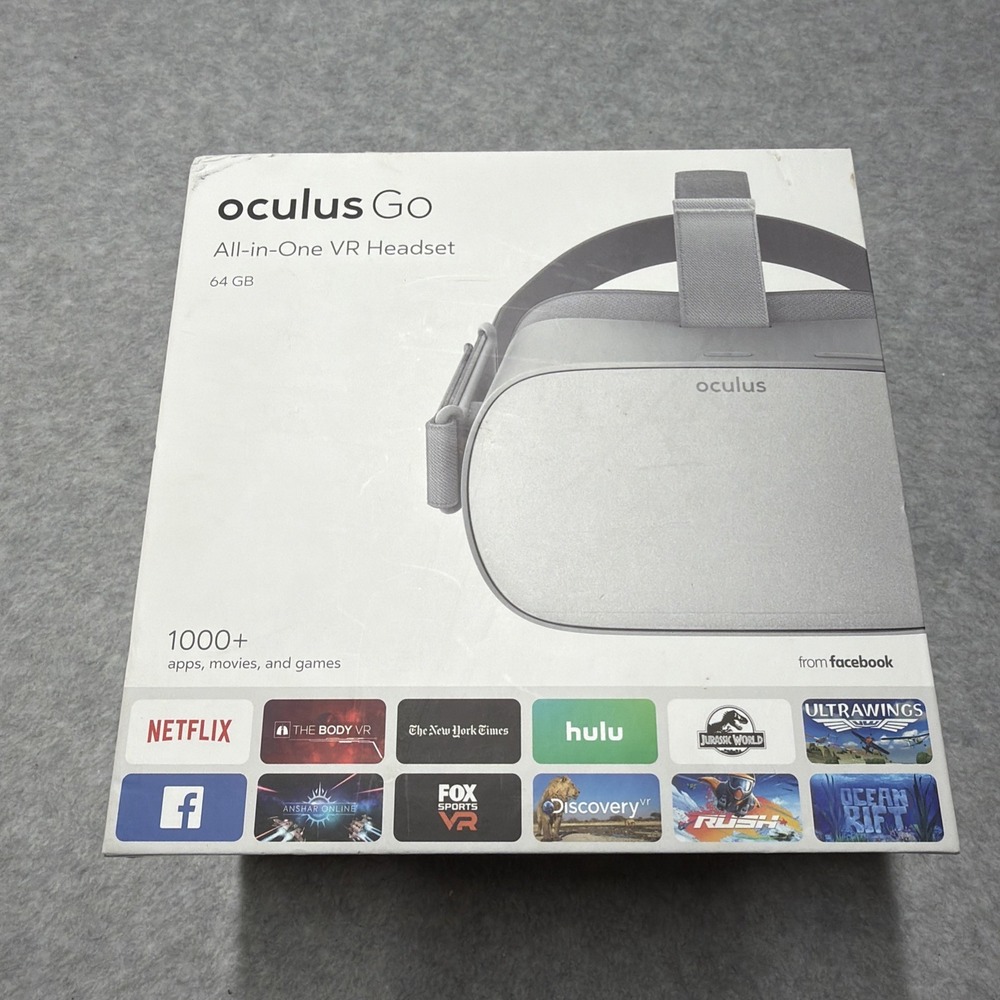 Oculus Go 64GB Standalone All-in-One VR Headset MH-A64 Tested No Charger